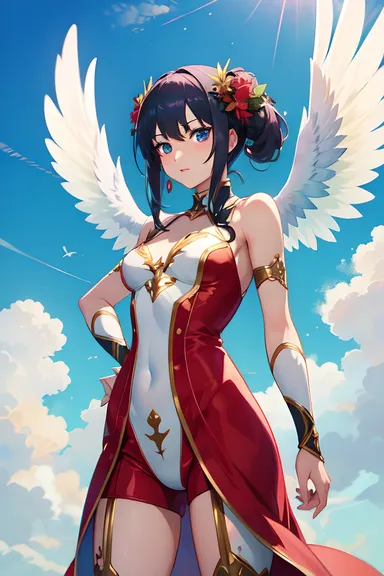 Anime Angels in Beautiful Pictures