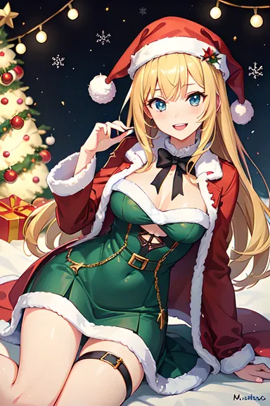 Anime Christmas Pictures Collection for Holiday Season