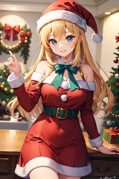 Anime Christmas Pictures for Gift Giving Ideas