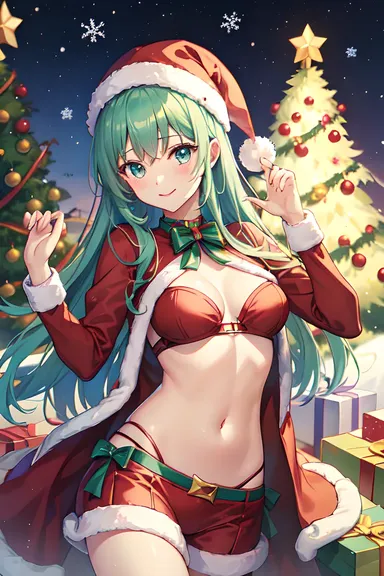 Anime Christmas Pictures for Holiday Season Greetings