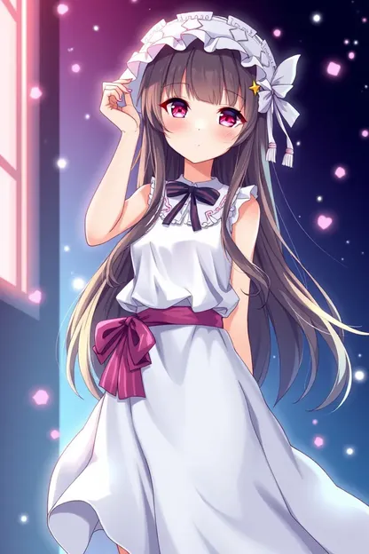 Anime Girls Wear White Dresses Only