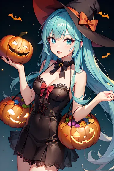 Anime Halloween Images with Haunting Atmosphere