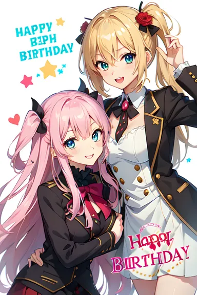 Anime Happy Birthday Pictures for Joyful Memories