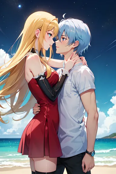 Anime Images of Love and Passion in Animated Form