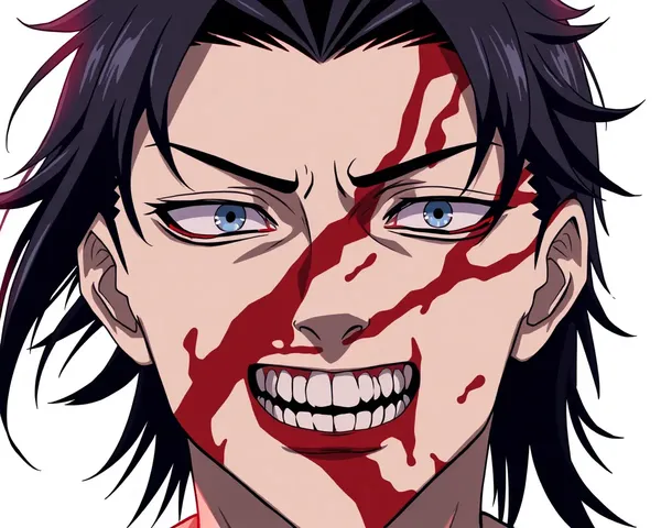 Anime Scar Face PNG Graphics Available