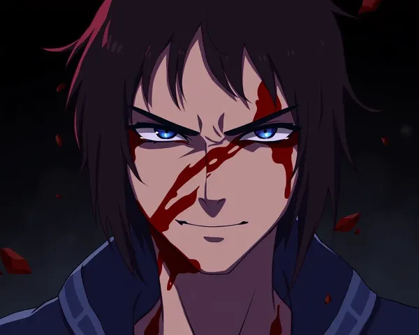 Anime Scar Face PNG Picture Found