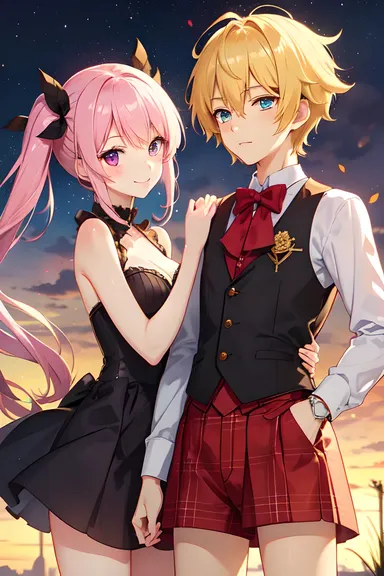 Anime Sweet Couple Images Bring Romance to Life