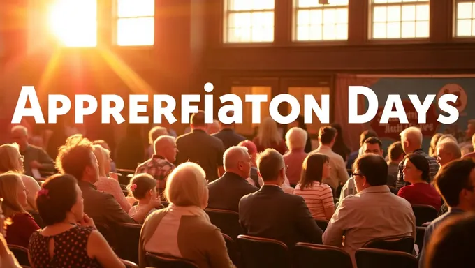 Appreciation Days 2024-2025: Recognizing Efforts