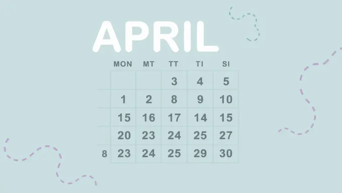 April 2025 Printable Calendar for Instant Use