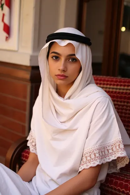 Arab Saudi Girl Inculata: Cultural Fusion