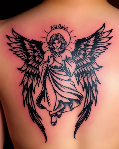 Archangel Saint Michael Tattoo Symbolism Meaning