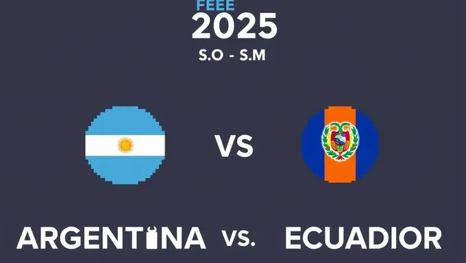 Argentina vs Ecuador 2025: Match Details Revealed