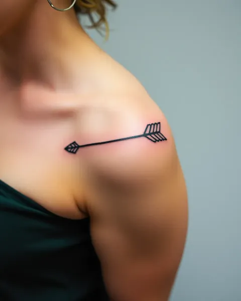 Arrow Tattoo Meaning: Protection and Strength Symbolism