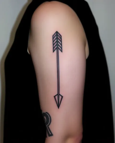 Arrow Tattoo Symbolism: Protection and Guidance