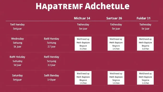 Atherton Baptist Church Baptism 2025 Schedule