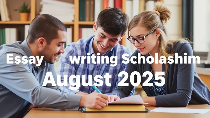 August 2025 Essay Writing Scholarship Requirements