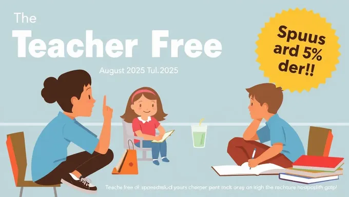 August 2025 Tulsa OK Teacher Free Discounts Application