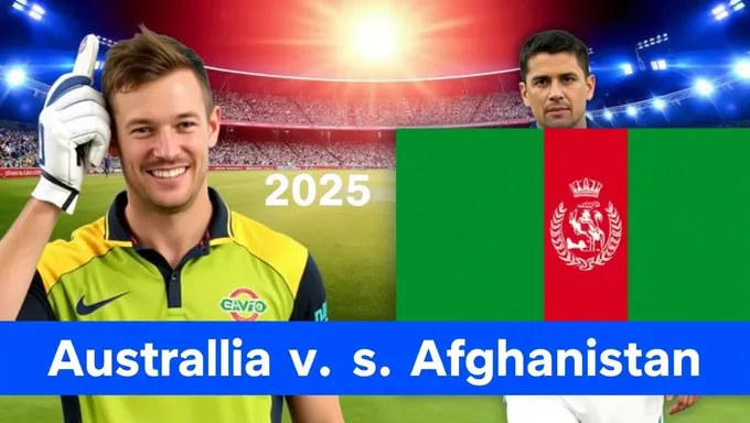 Australia vs Afghanistan 2025 Cricket Match Results