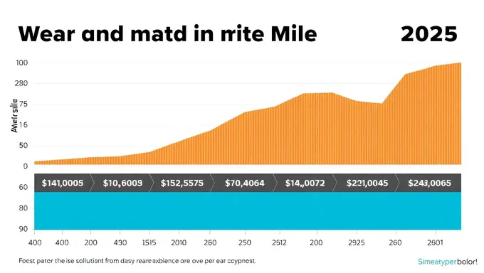 Average Wear and Tear Expense Per Mile for 2025