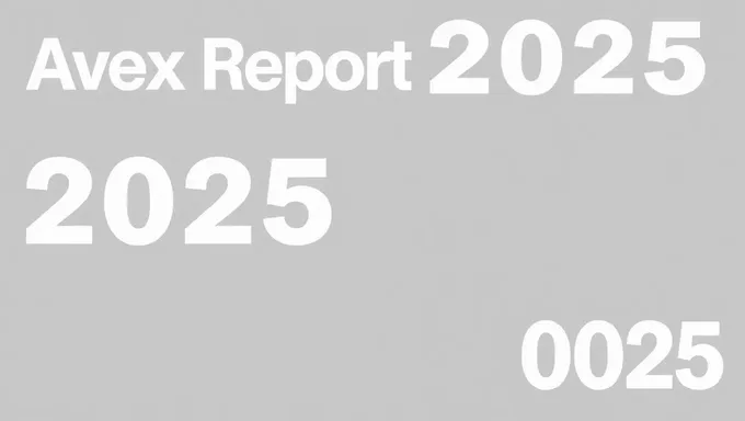 Avex Report 2025: Third Sentence Summary