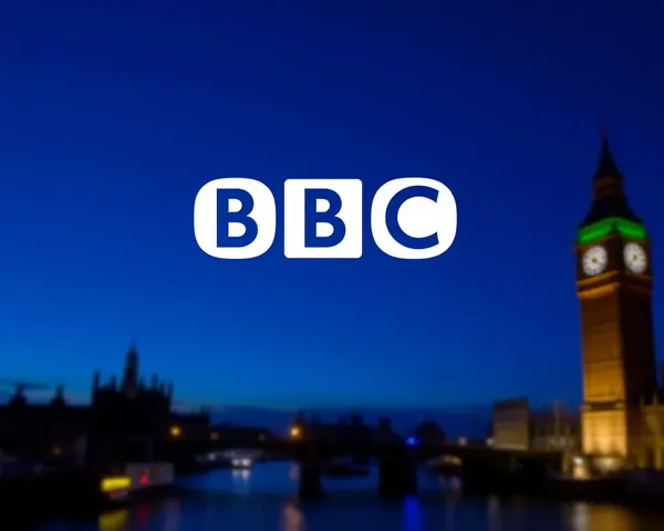 BBC News Logo White PNG Format for Editing