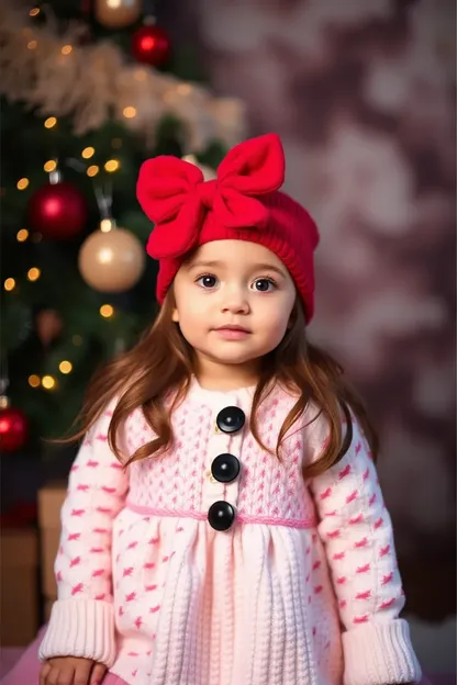 Baby Girl's Christmas Outfits for Sweet Little Moments