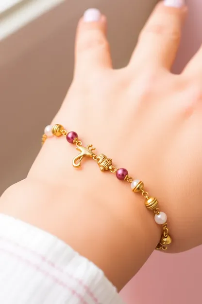 Baby Girl's Fashionable Accessory: Baby Girl Bracelet