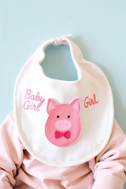 Baby Girl Bibs with Fun and Colorful Patterns