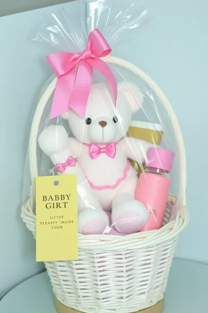 Baby Girl Gift Baskets with Personalized Touch