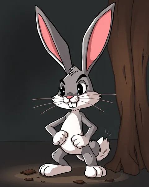 Bad Bunny Cartoon Images for Kids and Adults Alike