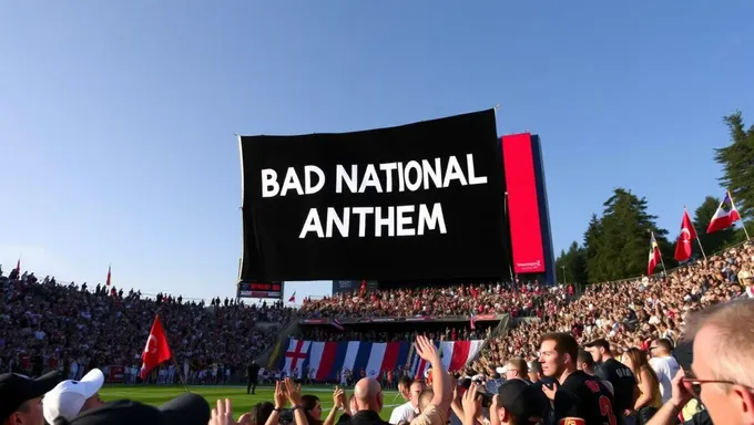 Bad National Anthem for 2025 Leaked