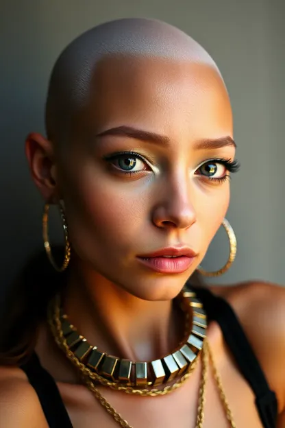 Bald Lightskin Girl's Inner Beauty Prevails