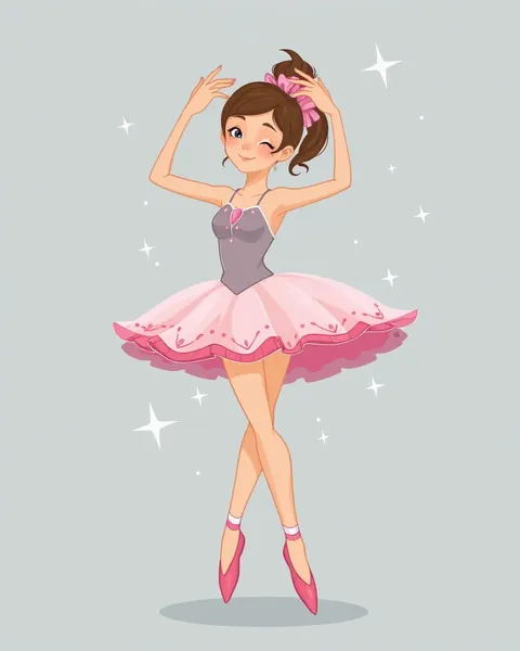 Ballerina Cartoon Images for Art Lovers