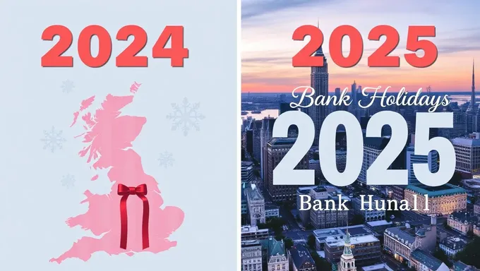 Bank Holidays in 2024 and 2025 Calendar