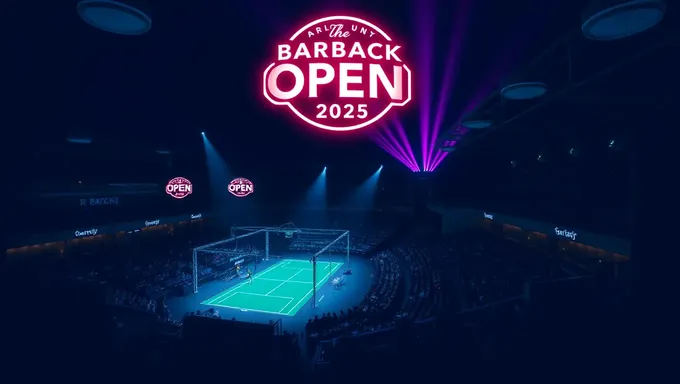 Barback Information for US Open 2025 Available Now