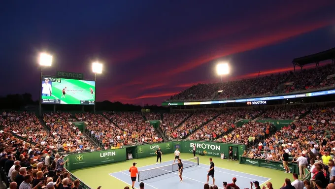 Barback US Open 2025 Schedule Released Officially