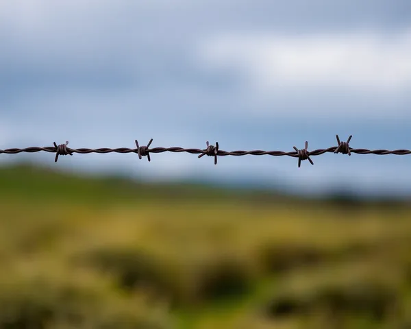 Barbed Wire PNG Transparent Image Free