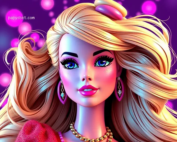 Barbie Png Images for Graphic Design and Artwork