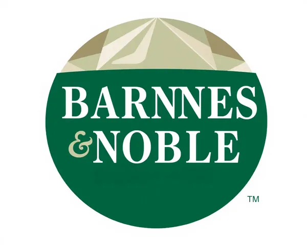 Barnes and Noble Old Logo PNG Design