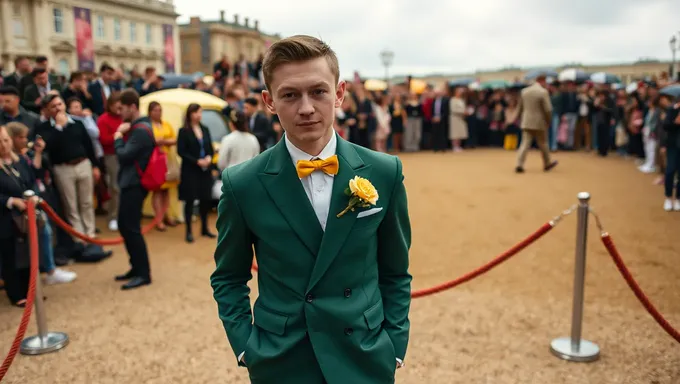 Barry Keoghan Spotted at Met Gala 2025 Red Carpet