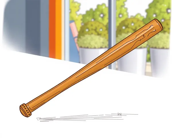 Baseball Bat PNG Image for Design