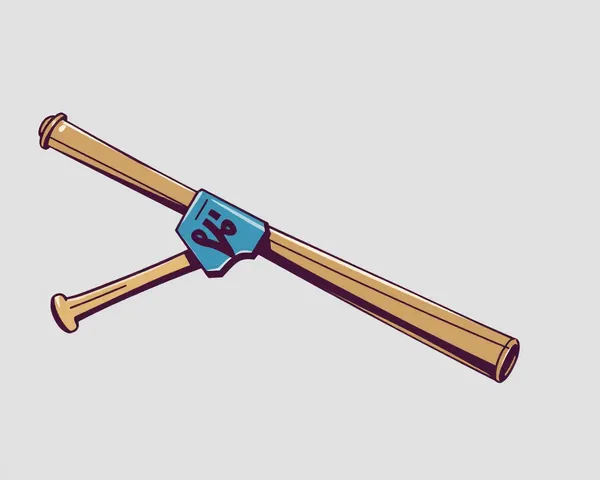 Baseball Bat PNG Image for Editing