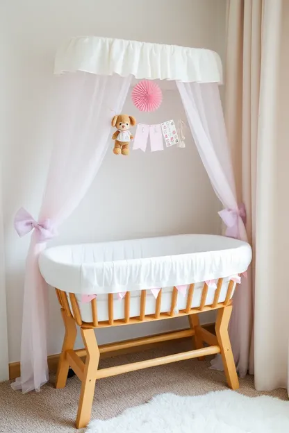 Bassinet for Baby Girl Essentials List