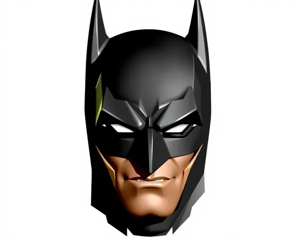 Batman Mask PNG Picture for Editing