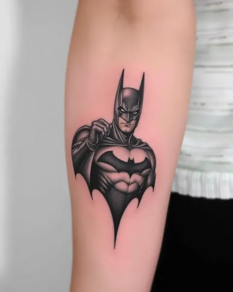 Batman Tattoo Ideas for the Dark Knight Enthusiast