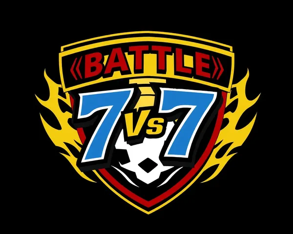 Battle 7v7 Logo Design in PNG Format Needed