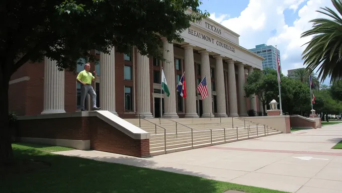 Beaumont Texas Courthouse July 8 2025 Events