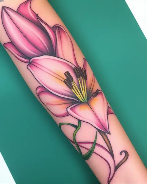 Beautiful Flower Tattoos Lily Meaning Explained