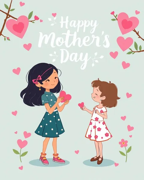 Beautiful Mother's Day Cartoon Images Gallery