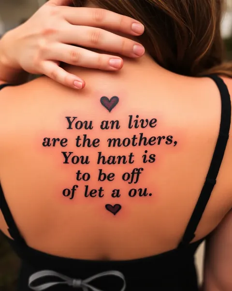 Beautiful Son Quotes Tattoos for Mothers to Adore